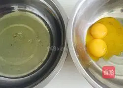 Illustration of how to make six-inch yogurt chiffon cake 2