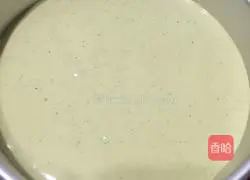 Illustration of how to make eight-inch matcha chiffon cake 6