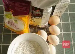 Zebra pattern chiffon cake recipe 1