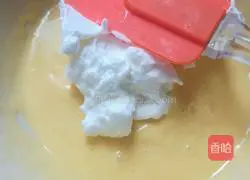 Illustration of how to make chiffon cake 10