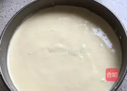 Illustration of making chiffon cake (8 inches) made of wheat flour 12