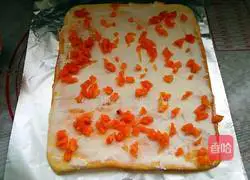 Papaya Cake Roll Recipe Illustration 12