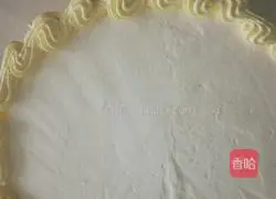 Illustration of how to make cream fruit cake 8