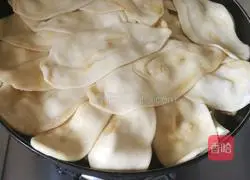 Illustration of how to make pot stickers on ground pot chicken 8