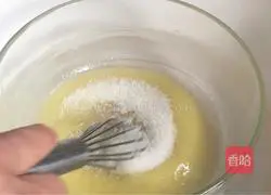 fruit Illustration of how to make dry yogurt muffins 6