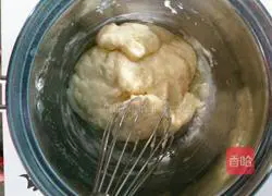 Illustration of how to make meat floss cake rolls 2