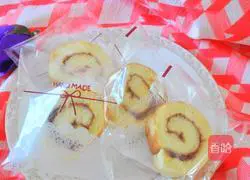 Illustration of how to make jam cake roll 11