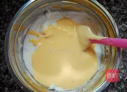 Patterned chiffon cake (six inches) recipe illustration 9