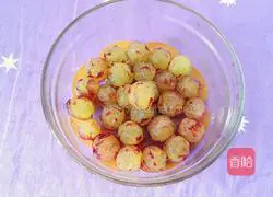 Grape milk pancakes (round Shape) Illustration 2