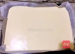 Illustration of how to make meat floss salad cake roll 13