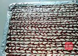 Illustration of how to make Chiba pattern chiffon cake 17