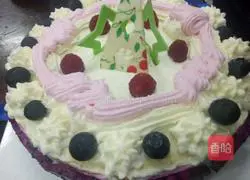 Illustration of how to make sponge cake 10