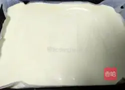 Illustration of how to make chives, meat floss and ham cake rolls 3