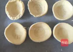 Illustration of how to make egg tarts 1