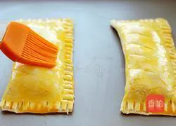 Illustration of how to make banana pie 8