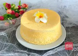 Illustration of how to make chiffon cake (six inches) 18