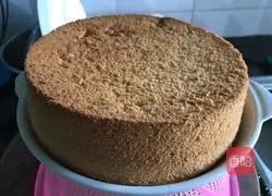 Illustration of how to make original chiffon cake 6