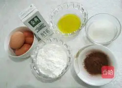 Zebra chiffon cake recipe 1