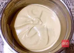 Illustration of how to make coffee chiffon cake (eight inches) 11