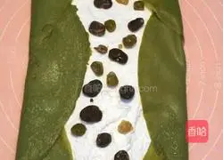 Matcha towel roll Illustration of how to do it 12