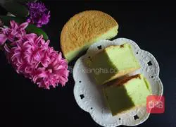 Spinach juice chiffon cake recipe 19