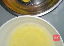 Illustration of how to make chiffon cake 2