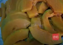 Illustration of how to make original pumpkin cake 2