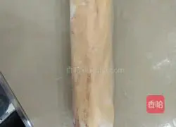 Illustration of making jam cake roll 17