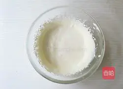 Illustration of how to make caramel black tea cheesecake 9