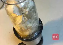 Illustration of how to make mango and coconut cheesecake 5