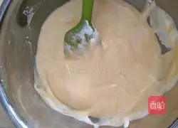 Illustration of how to make chiffon banma pattern cake 13