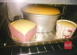 Illustration of how to make sponge cake (six inches) 8