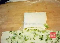 Thousand-layer scallion pancake recipe 3