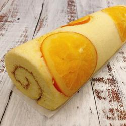 Orange cake roll