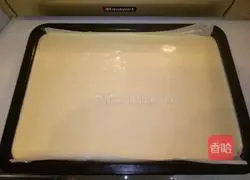 Illustration of how to make meat floss and seaweed cake rolls 11