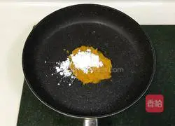 Illustration of how to make Jade Rabbit roasted fruit 4