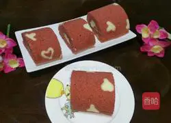 Red velvet cake roll recipe 16