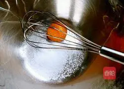 Blue sky and white cloud cake roll recipe 1