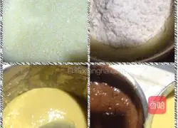 Two-color chiffon cake recipe 3