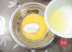 Illustration of how to make chiffon cake 3