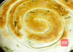 Illustration of making green onion cake 10