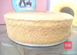 Illustration of how to make chiffon cake 11