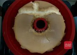 Fluff Caramel Savarin Chiffon Cake Recipe Illustration 12