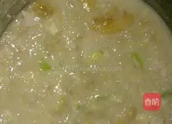 Illustration of how to make onion-flavored fish, board beans and rice pound cake 7