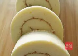 Illustration of how to make original cake rolls 18