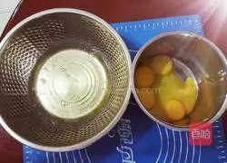 Illustration of how to make chiffon cake 2