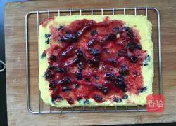 Blueberry Cake roll recipe 10