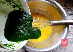 Spinach chiffon cake recipe 4