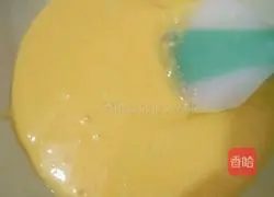 Illustration of how to make eight-inch yogurt chiffon cake 1