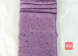 Illustration of how to make purple sweet potato biscuit sticks 3